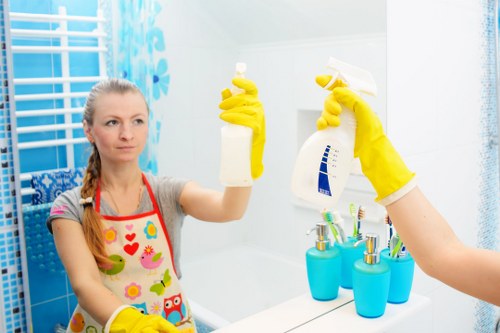 Ethical cleaning team commitment to preventing modern slavery