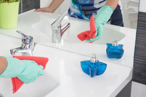 Client complaint being received during a deep cleaning service