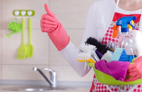 Kitchen deep cleaning in Brixton property