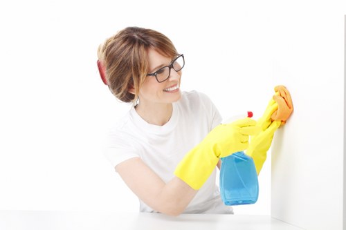 A tidy Brixton property after a professional cleaning visit