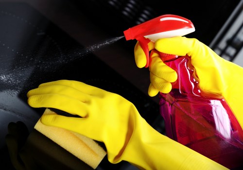 Deep Cleaning Brixton website footer with cookie policy information