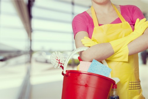 Professional cleaning equipment ready for a Brixton home or office clean